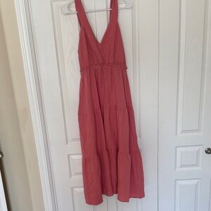 Steve Madden Pink midi dress